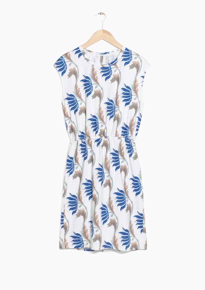 Other Stories Water Lily Jersey Dress