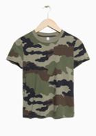 Other Stories Camo T-shirt