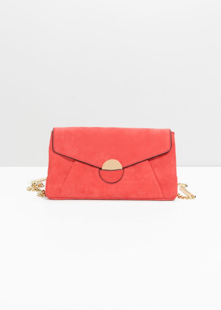 Other Stories Envelope Crossbody Bag - Red