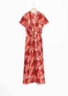 Other Stories Wrap Dress - Red