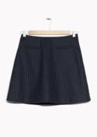 Other Stories Pinstripe Skirt