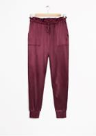 Other Stories Satin Joggers