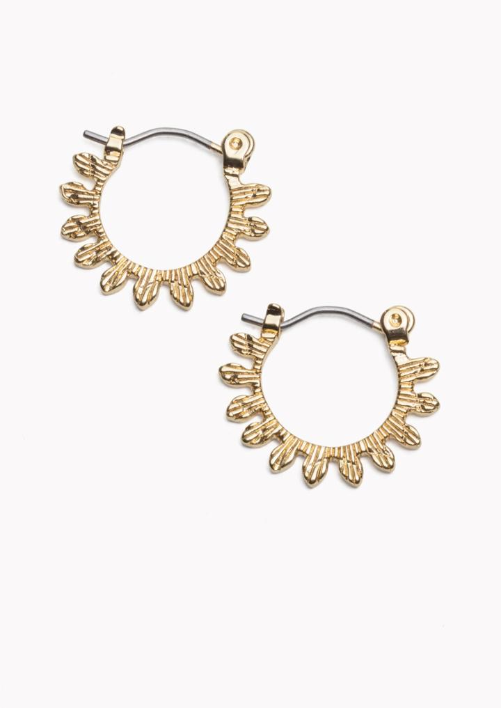 Other Stories Sunflower Hoops