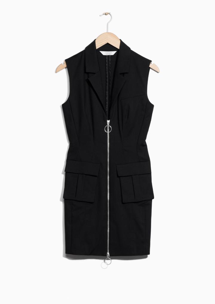 Other Stories Bold Zip Dress