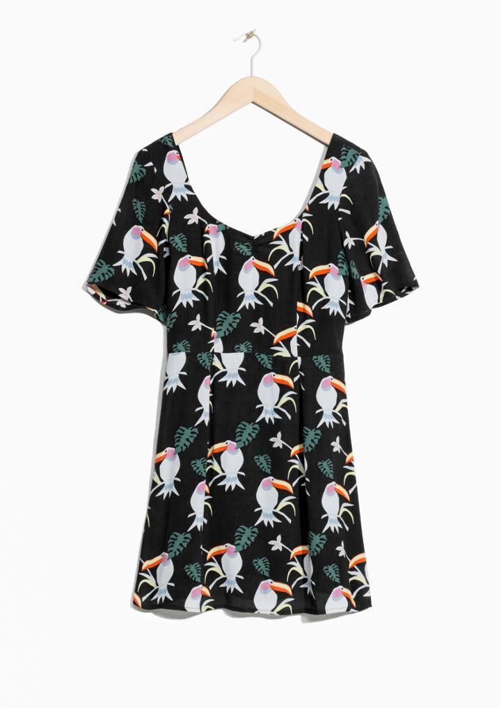 Other Stories Tropical Toucan Sundress