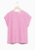 Other Stories Viscose Top - Pink