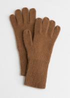 Other Stories Cashmere Gloves - Beige
