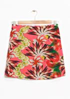 Other Stories Tropical Print Skirt