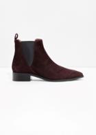 Other Stories Suede Chelsea Boots