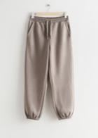 Other Stories Relaxed Drawstring Joggers - Beige