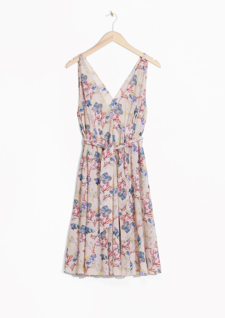 Other Stories Ocean Floor Dress