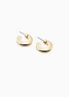 Other Stories Crescent Moon Earrings - Gold