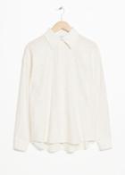 Other Stories Button Up Shirt - White