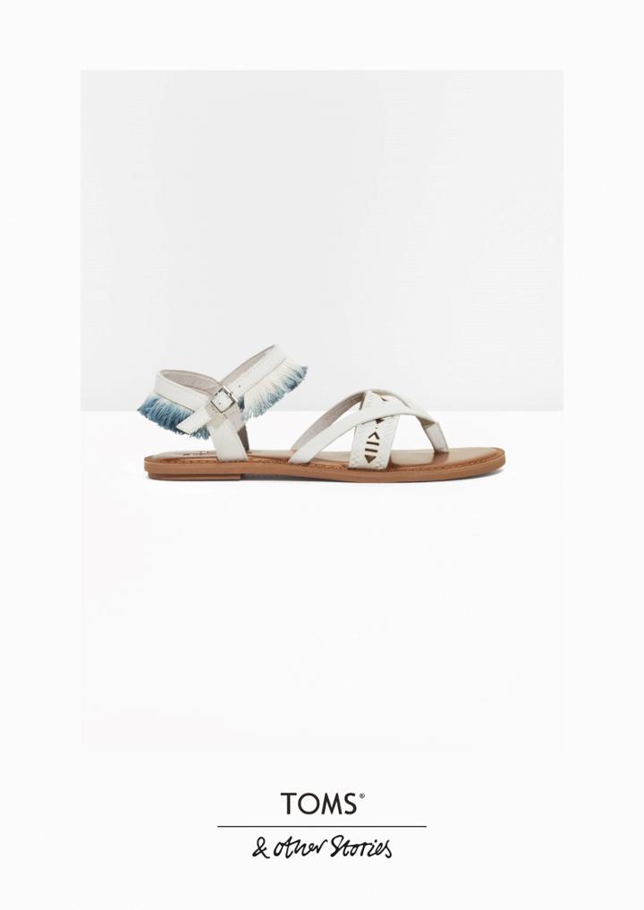 Other Stories Toms Leather Fringe Lexie Sandals
