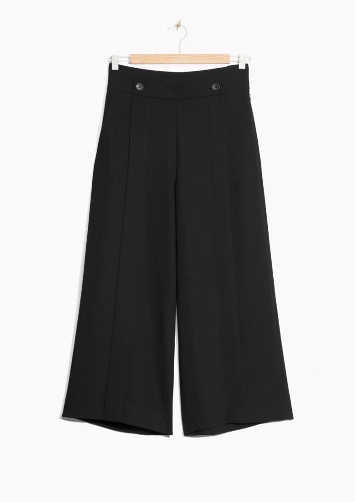 Other Stories Flared Culottes