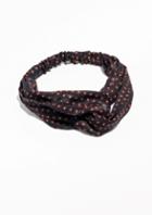 Other Stories Twisted Floral-print Headband