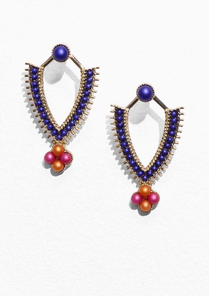 Other Stories Pearlescent Earrings