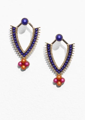Other Stories Pearlescent Earrings