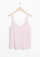 Other Stories Polka Dot Tank Top