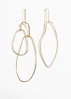 Other Stories Asymmetrical Earrings - Gold