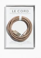 Other Stories Le Cord Usb Charge Cable - Gold