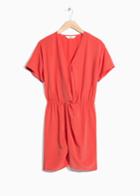 Other Stories Wrap Mini Dress - Red