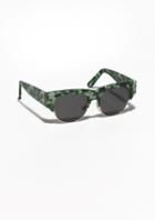 Other Stories Marble Acetate Sunglasses