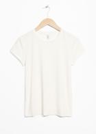 Other Stories Perforated T-shirt - White