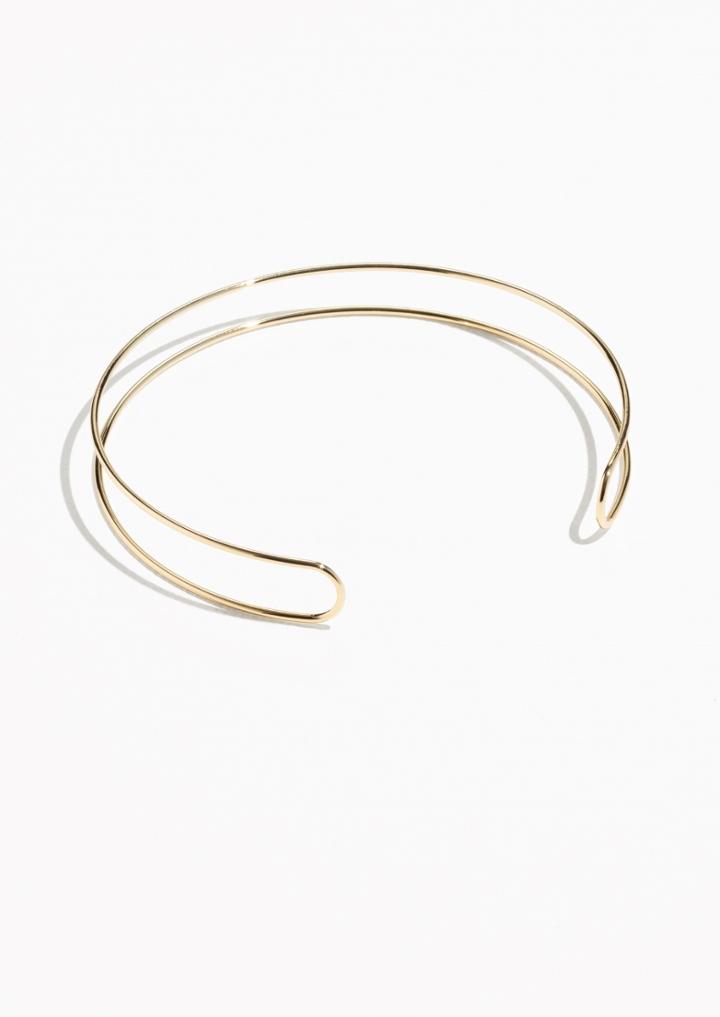 Other Stories Tubular Wire Choker