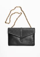Other Stories Quilted Leather Chain Bag