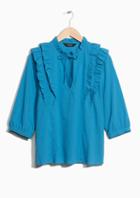 Other Stories Frill Blouse