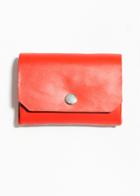 Other Stories Leather Mini Wallet - Red
