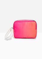 Other Stories Nylon & Leather Beach Clutch