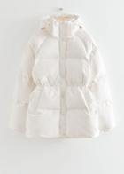 Other Stories Oversized Hooded Down Puffer Jacket - White