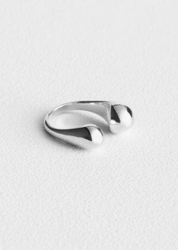 Other Stories Open Ring - Silver