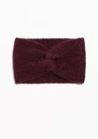 Other Stories Twist Headband In Mohair Blend