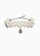 Other Stories Pearl Choker - White