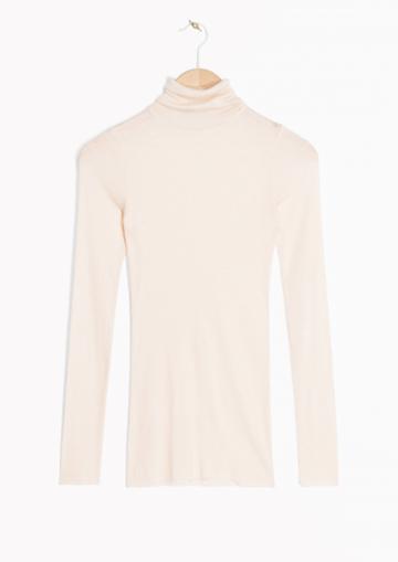 Other Stories Zana Bayne Rib Knit Turtleneck