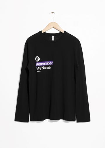 Other Stories Remember My Name Long Sleeve T-shirt
