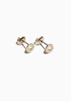 Other Stories Star Embossed Stud Earrings