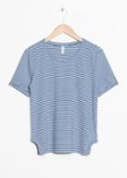 Other Stories Stripe Top - Blue