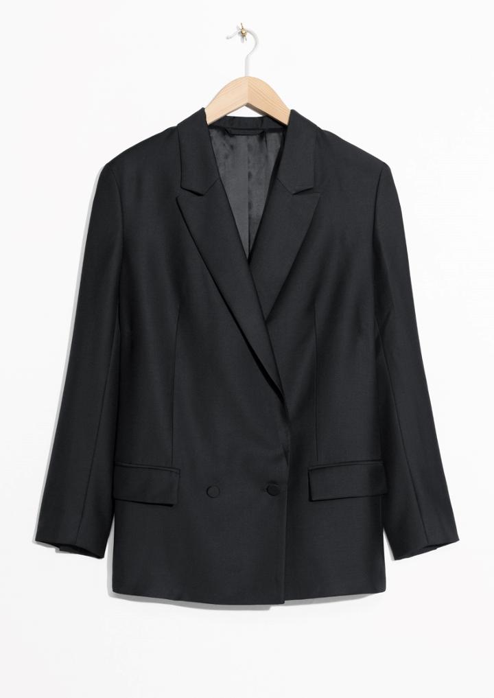 Other Stories Double Breasted Blazer