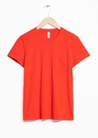 Other Stories Pocket T-shirt - Orange