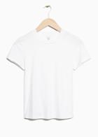 Other Stories Cotton Jersey T-shirt - White
