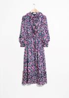 Other Stories Floral Print Maxi Dress