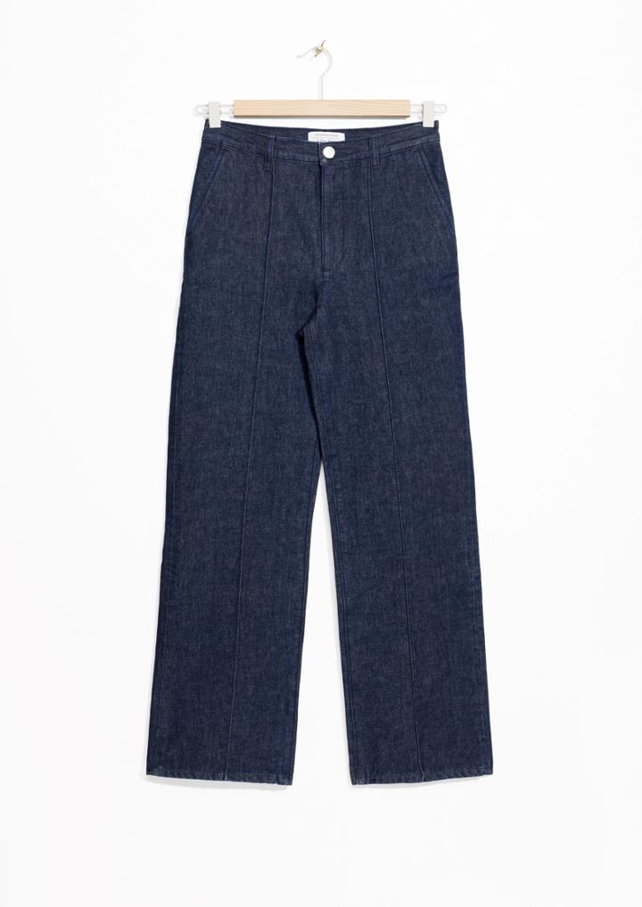 Other Stories Flare Denim Trousers