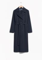 Other Stories Double Breasted Trench Coat