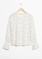 Other Stories Smock Sleeve Blouse