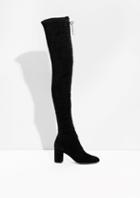 Other Stories Over The Knee Lace-up Boots