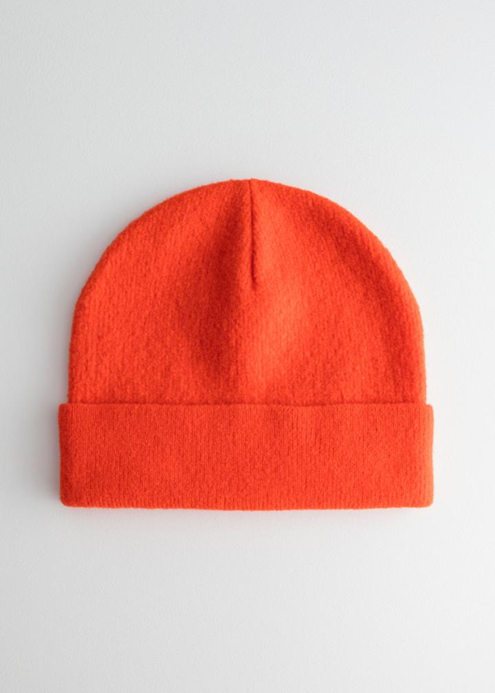 Other Stories Wool Beanie - Orange